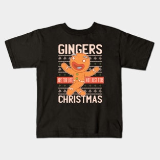 GINGERBREAD ARE FOR LIFE Kids T-Shirt